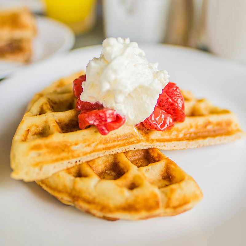 2 Sided Square Rotating Waffle Maker