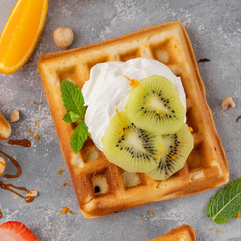 2 Sided Square Rotating Waffle Maker