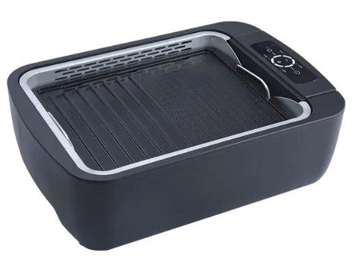 Victor WT-ISG802 Electric Smokeless BBQ Grill Pan front view